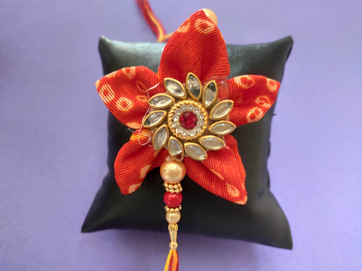 Flower Style Handmade Rakhi - Rakhi Online